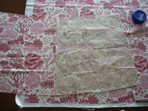 matching prints along seamlines, step 3