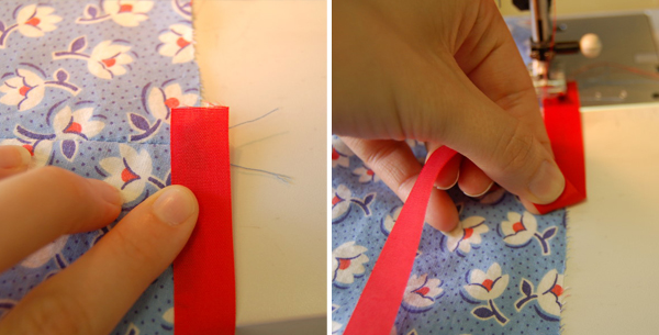 How To Finish A Hem With Seam Binding