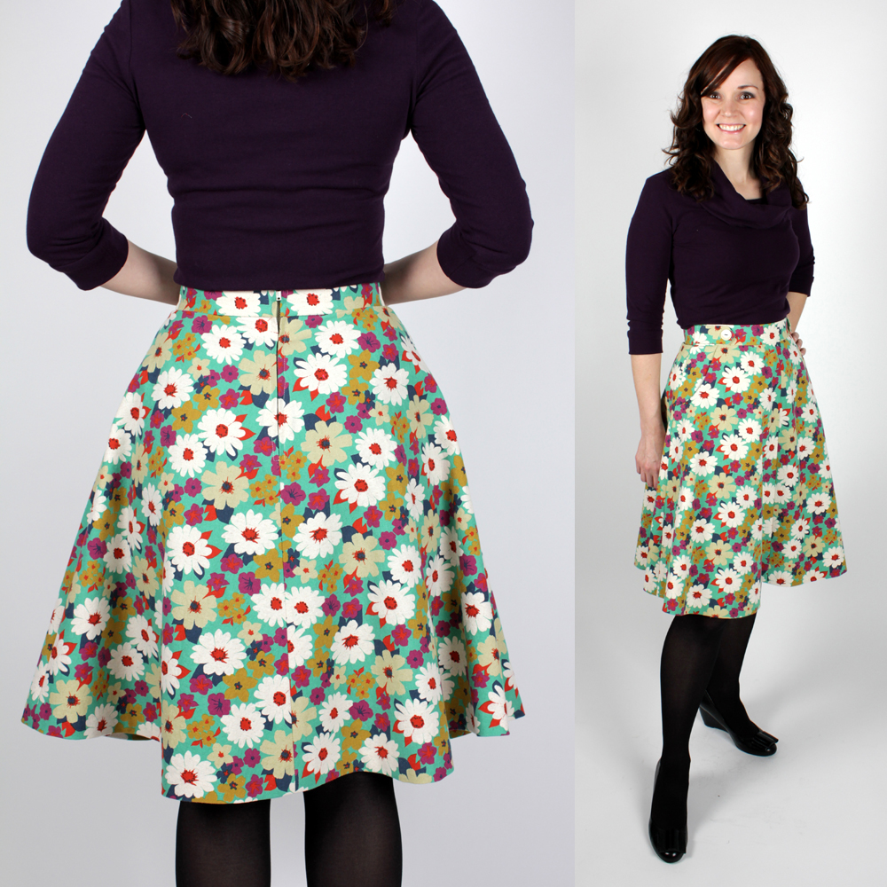 hollyburn skirt view b back