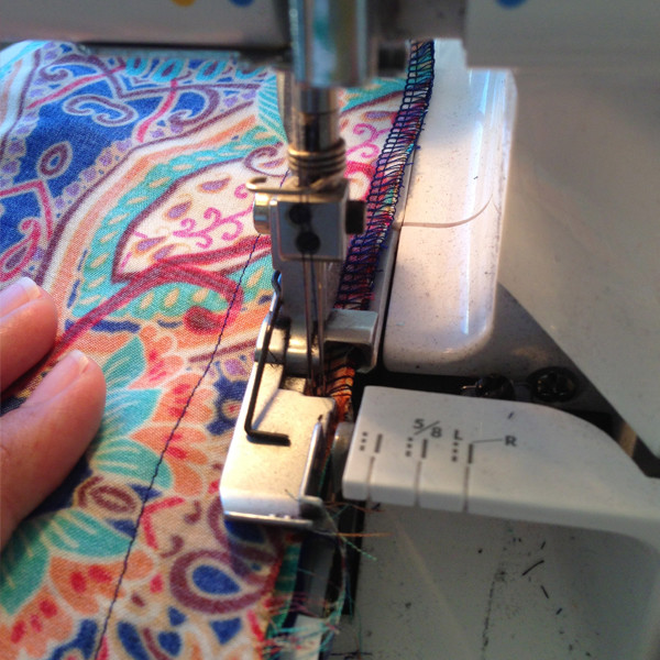 Sewing the Cambie Dress Straps