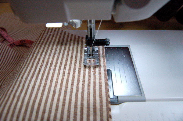 sew along stripe line