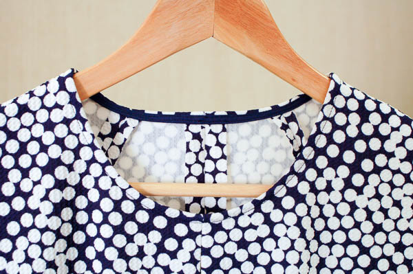 how to sew the davie dress neckline-15