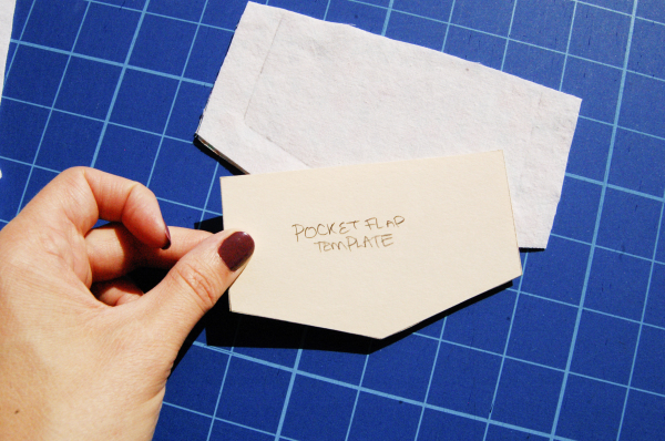 Shirtmaking: Pocket and Pocket Flap Templates