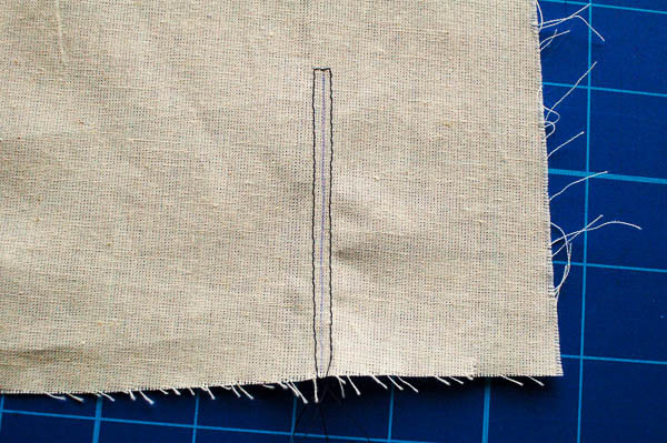 sewing a continuous bound shirt placket-4