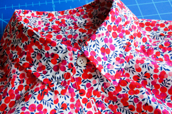 Granville Shirt shirtmaking series - sewing buttons (1 of 1)-6