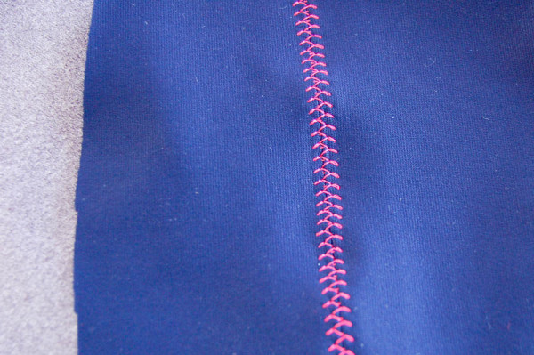 Plain stitch leggings RED