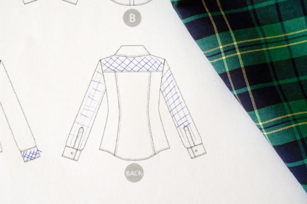 plaid granville shirt - sewing with plaid fabrics-1-3