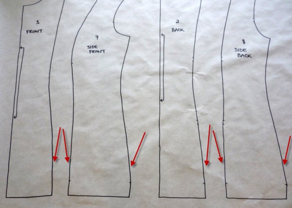 Pendrell Sew-Along #4: Altering The Hip and Waist | Sewaholic