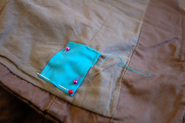 Thrift-Store Rescue: Patching a Lining | Sewaholic