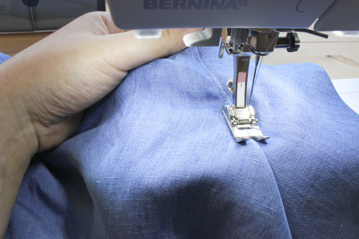 Belcarra Sew-Along #5: Attaching the Sleeve Cuff or Band | Sewaholic