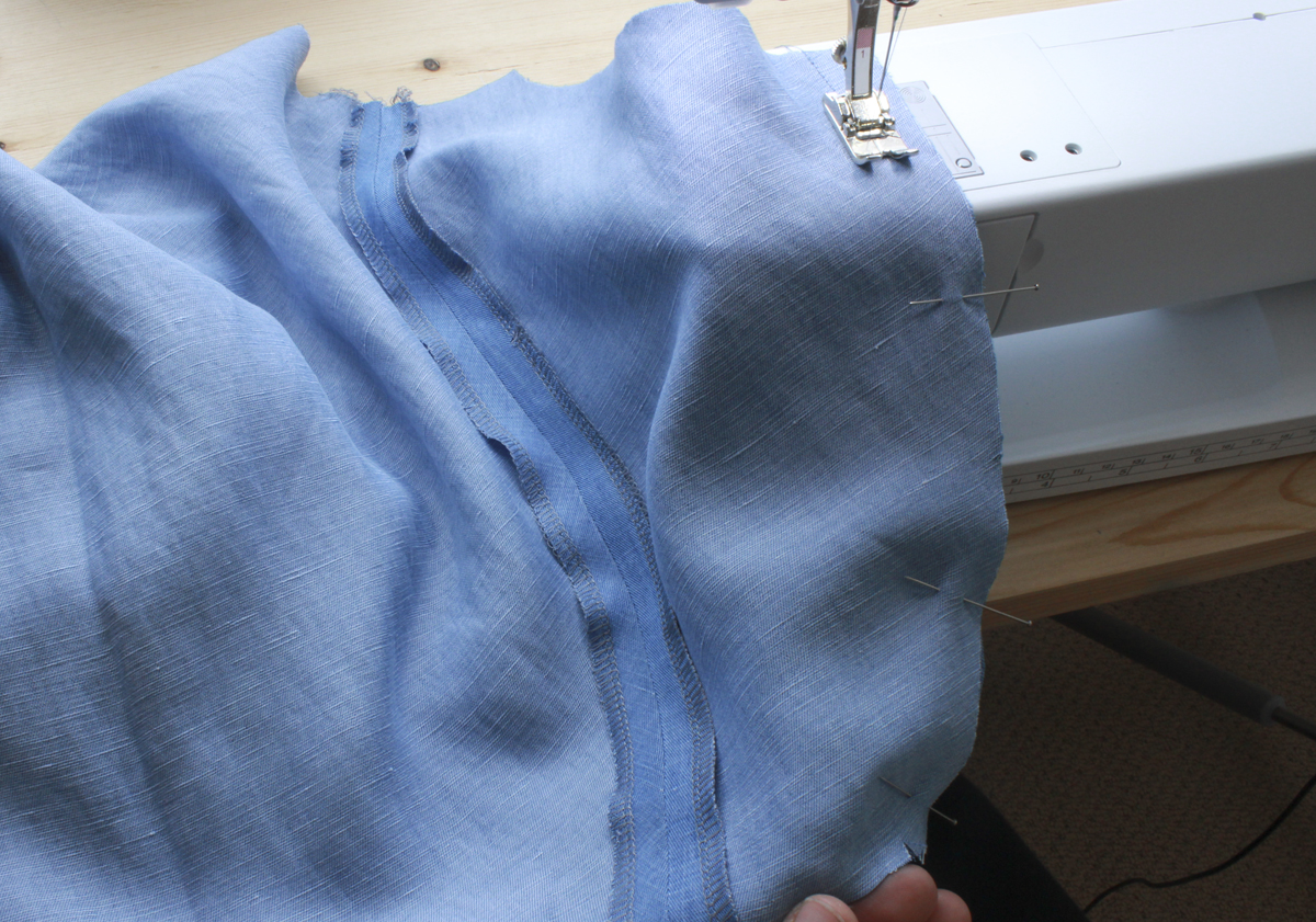 Belcarra Sew-Along #3: Attaching Sleeves, Sewing Shoulders and Side ...